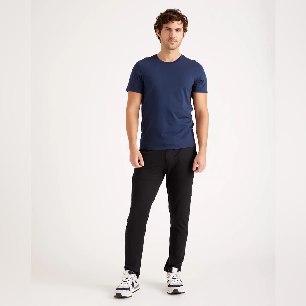 Quince Men Flowknit Performance Pants NWT Black Large